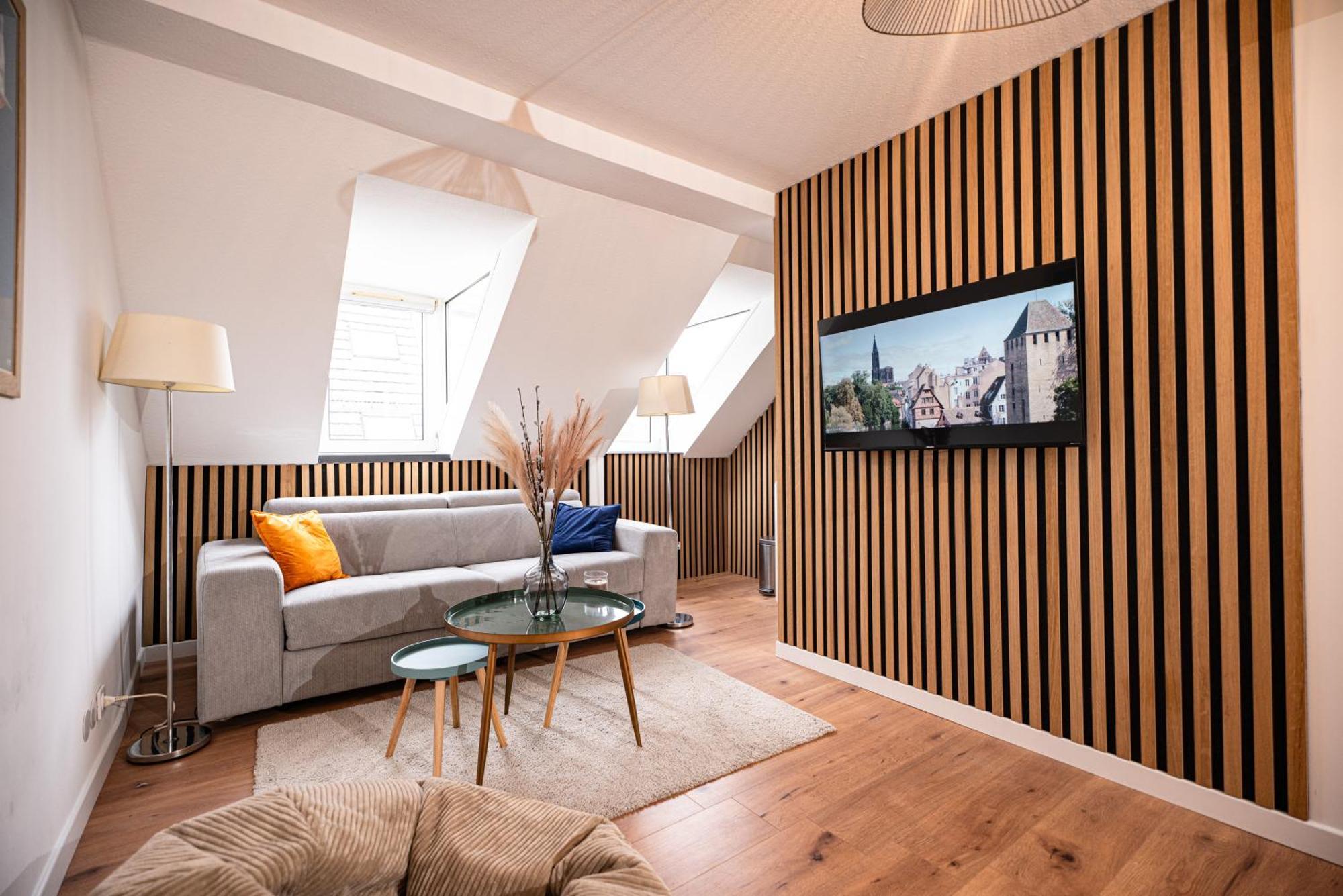 Moderne T2 Centre Sauna Wifi Home Office Netflix Strasbourg Eksteriør billede